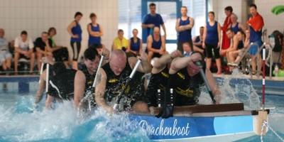 Drachenboot-Spektakel beim 8. neu.sw Indoorcup
