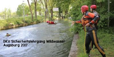 Sicherheitslehrgang Wildwasser der Deutschen Kanujugend