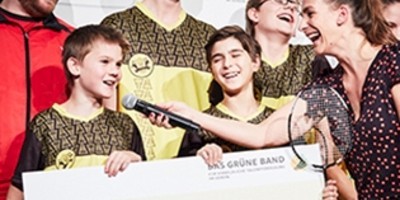 Das „Grüne Band“ belohnt Talent- förderung mit 5.000 Euro für Sportvereine 