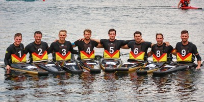 Die Kanu-Polo Herrennationalmannschaft gewinnt den World Paddle Award