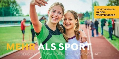 Sport in Baden-Württemberg startet Kampagne "Mehr als Sport"