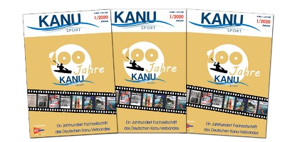 Zeitschrift KANU-SPORT feiert 100 Jahre mit einer Jubiläumsausgabe