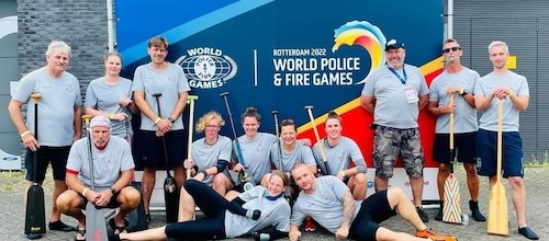 Drachenboot bei den World Police & Fire Games 