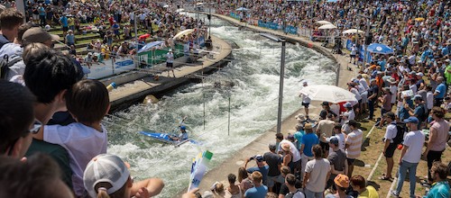 Augsburg richtet die Wildwasser-WM 2023 aus