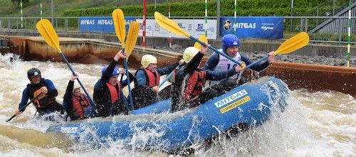 14. MITGAS Schüler-Rafting: Finale im Kanupark Markkleeberg