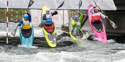 Baramudi-Cup- Boatercross für alle auf dem Eiskanal