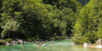 Die Soca - der schönste Fluss der Alpen