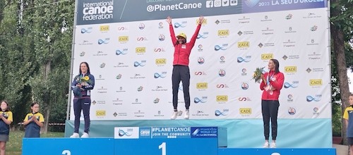 Elena Lilik gewinnt Weltcup im Kajak-Cross in Spanien
