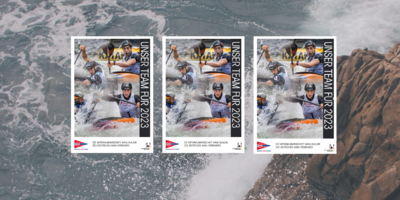 Team-Broschüre des Kanu-Slalom Teams 2023