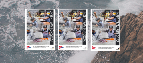Team-Broschüre des Kanu-Slalom Teams 2023