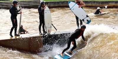 Surf-Special im Kanupark: KANOA Testtour 2024 macht Halt beim 10. XXL-Paddelfestival