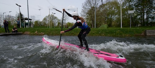Sömmeda: Deutscher Meisterschaft im Wildwasser SUP